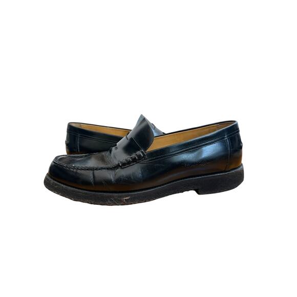Hermes Black Leather Luc Loafers main image 6